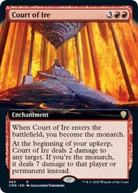 Court of Ire (Extended Art) [Commander Legends] | Cards and Coasters CA