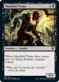 Maalfeld Twins [Commander Legends] | Cards and Coasters CA