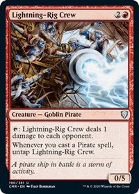 Lightning-Rig Crew [Commander Legends] | Cards and Coasters CA