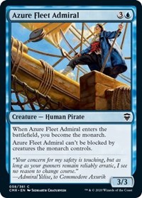 Azure Fleet Admiral [Commander Legends] | Cards and Coasters CA