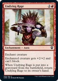 Undying Rage [Commander Legends] | Cards and Coasters CA