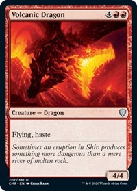 Volcanic Dragon [Commander Legends] | Cards and Coasters CA