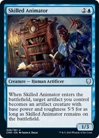 Skilled Animator [Commander Legends] | Cards and Coasters CA