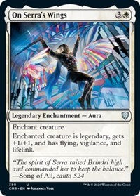 On Serra's Wings [Commander Legends] | Cards and Coasters CA