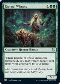 Eternal Witness [Commander Legends] | Cards and Coasters CA