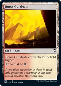 Boros Guildgate [Commander Legends] | Cards and Coasters CA