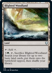 Blighted Woodland [Commander Legends] | Cards and Coasters CA