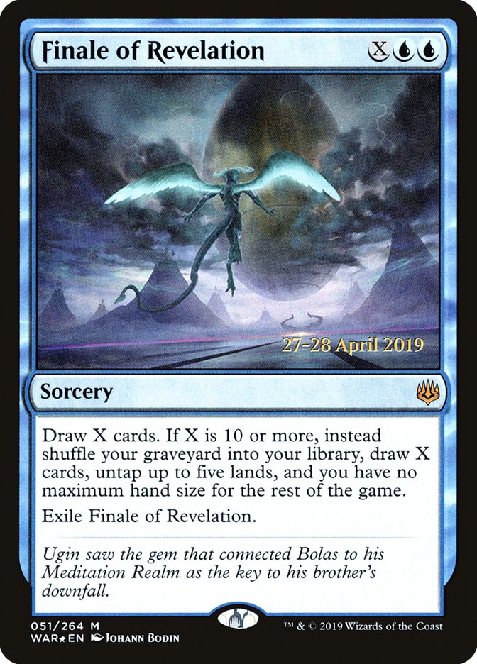 Finale of Revelation  [War of the Spark Prerelease Promos] | Cards and Coasters CA