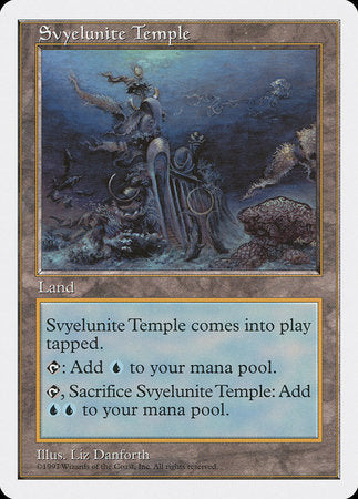 Svyelunite Temple [Fifth Edition] | Cards and Coasters CA