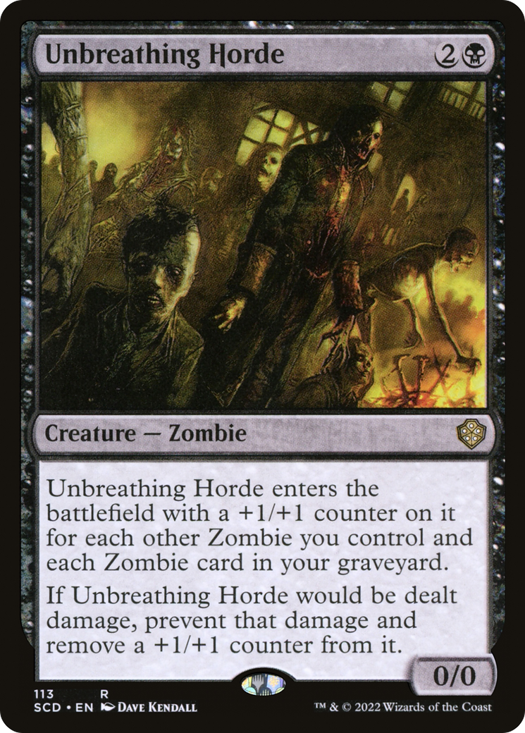 Unbreathing Horde [Starter Commander Decks] | Cards and Coasters CA