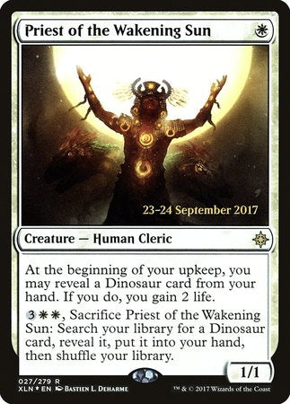 Priest of the Wakening Sun [Ixalan Promos] | Cards and Coasters CA
