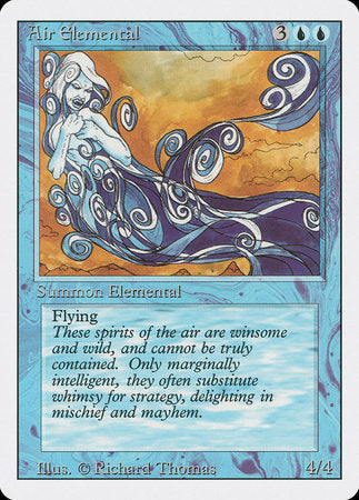 Air Elemental [Revised Edition] | Cards and Coasters CA
