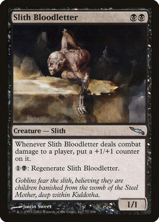 Slith Bloodletter [Mirrodin] | Cards and Coasters CA