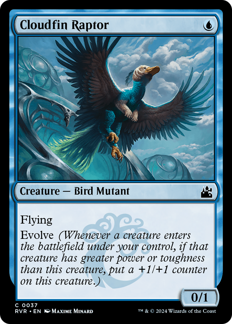 Cloudfin Raptor [Ravnica Remastered] | Cards and Coasters CA