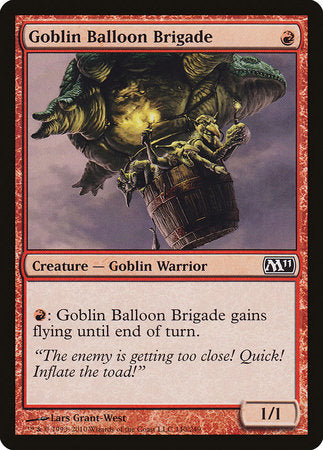 Goblin Balloon Brigade [Magic 2011] | Cards and Coasters CA