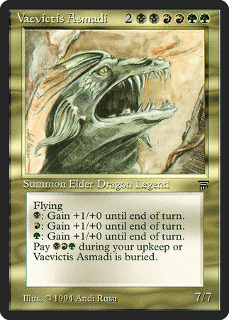 Vaevictis Asmadi [Legends] | Cards and Coasters CA