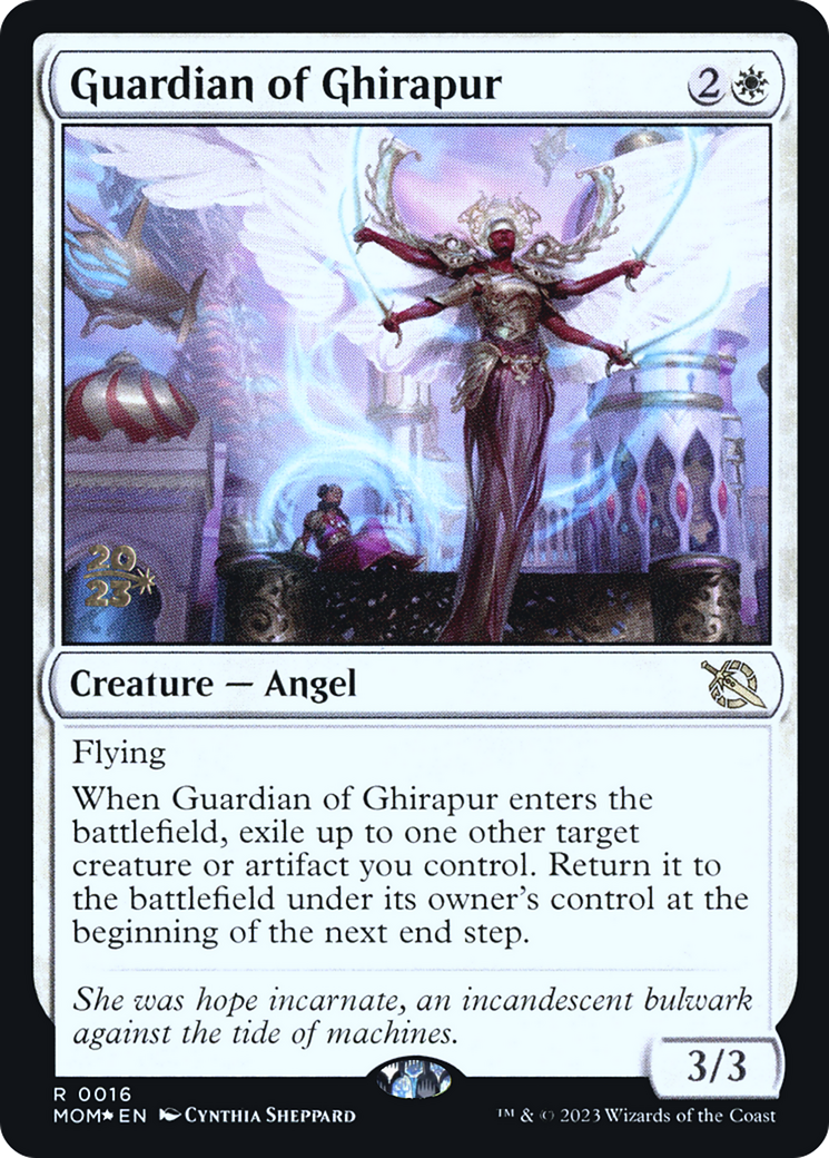 Guardian of Ghirapur [March of the Machine Prerelease Promos] | Cards and Coasters CA
