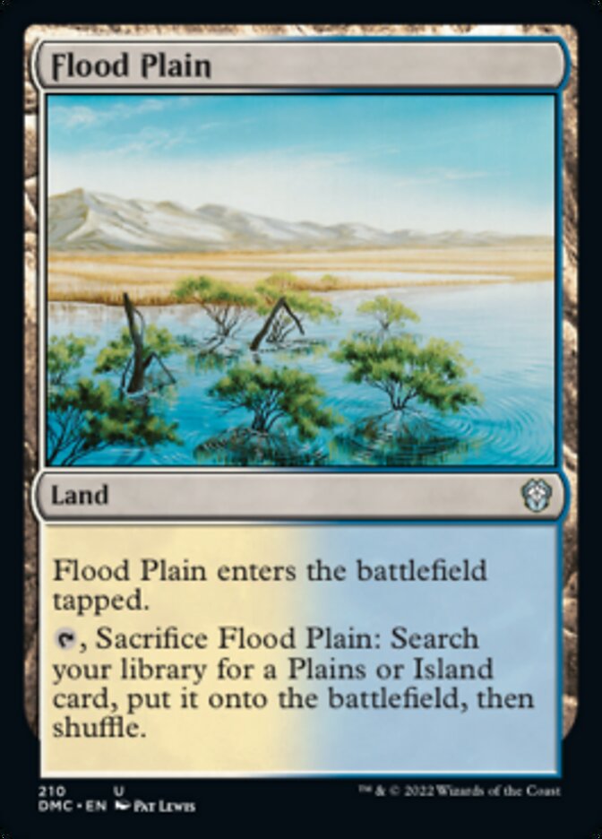 Flood Plain [Dominaria United Commander] | Cards and Coasters CA