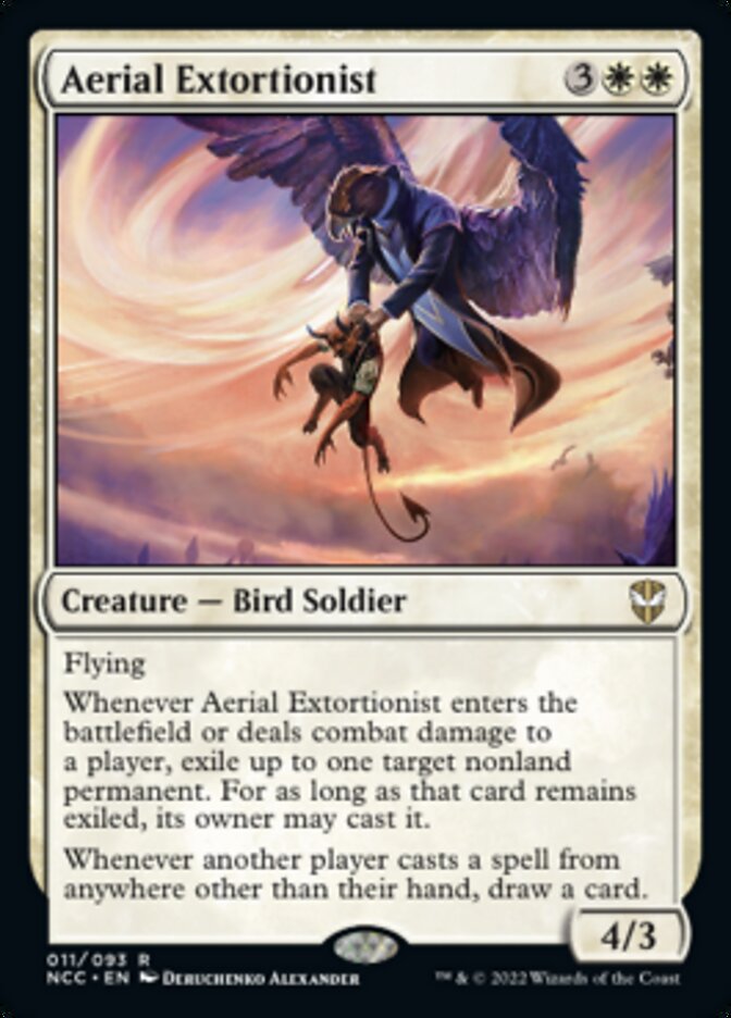Aerial Extortionist [Streets of New Capenna Commander] | Cards and Coasters CA