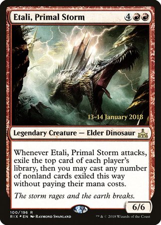 Etali, Primal Storm [Rivals of Ixalan Promos] | Cards and Coasters CA
