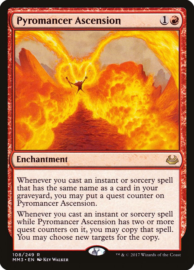 Pyromancer Ascension [Modern Masters 2017] | Cards and Coasters CA