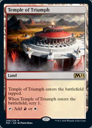 Temple of Triumph [Core Set 2021] | Cards and Coasters CA