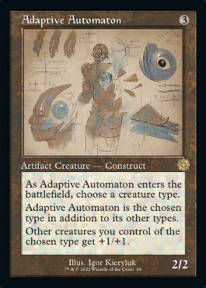 Adaptive Automaton (Retro Schematic) [The Brothers' War Retro Artifacts] | Cards and Coasters CA