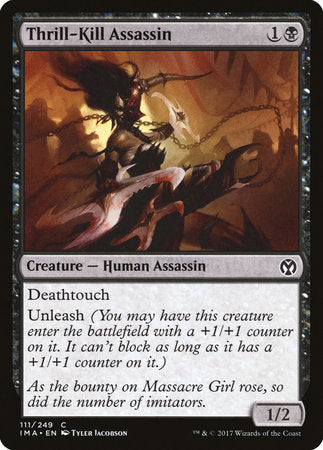 Thrill-Kill Assassin [Iconic Masters] | Cards and Coasters CA