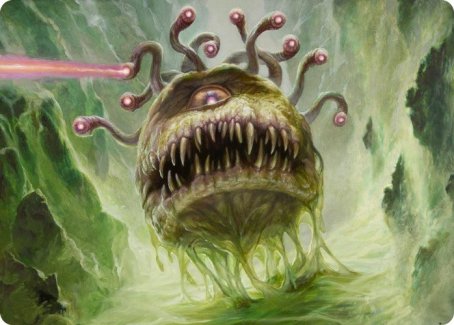 Beholder Art Card [Dungeons & Dragons: Adventures in the Forgotten Realms Art Series] | Cards and Coasters CA