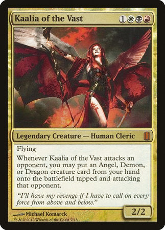 Kaalia of the Vast [Commander's Arsenal] | Cards and Coasters CA