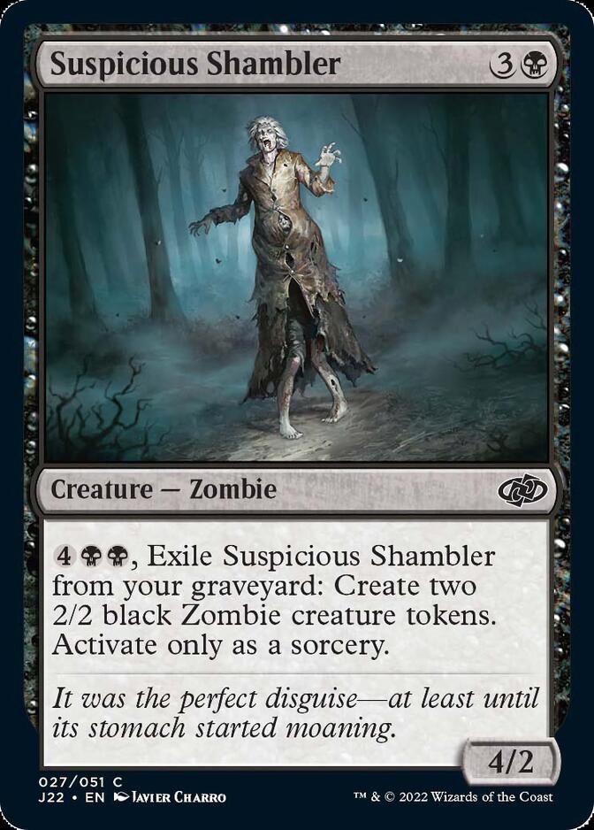 Suspicious Shambler [Jumpstart 2022] | Cards and Coasters CA