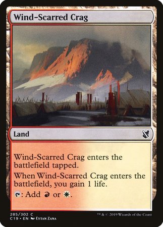 Wind-Scarred Crag [Commander 2019] | Cards and Coasters CA