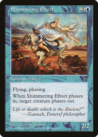 Shimmering Efreet [Visions] | Cards and Coasters CA