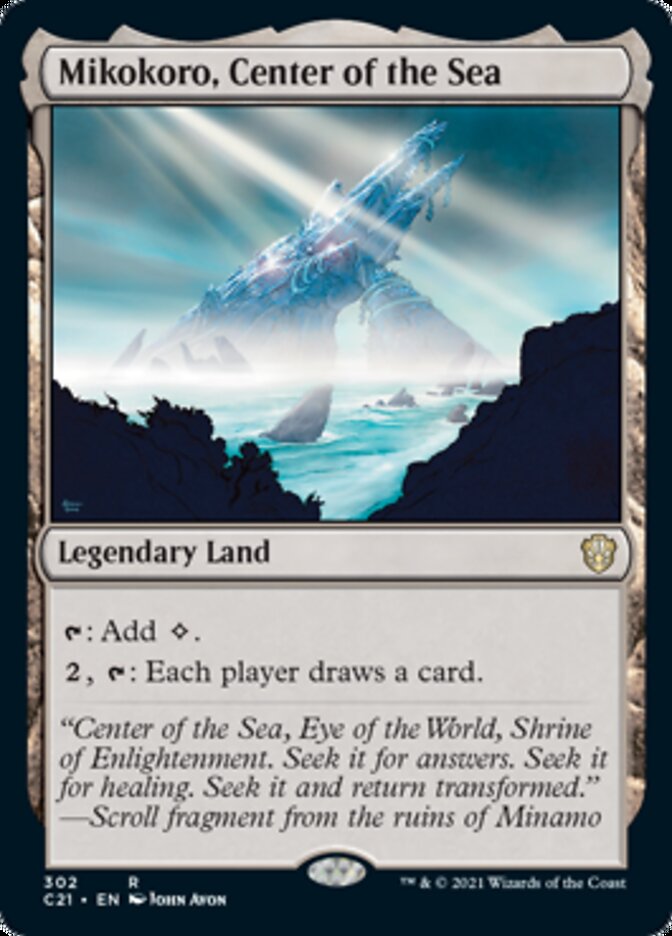 Mikokoro, Center of the Sea [Commander 2021] | Cards and Coasters CA