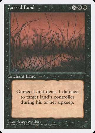 Cursed Land [Fourth Edition] | Cards and Coasters CA