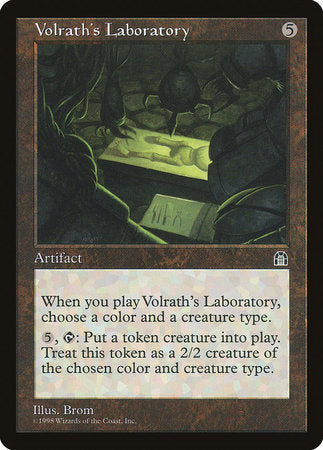 Volrath's Laboratory [Stronghold] | Cards and Coasters CA