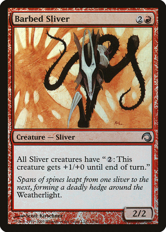 Barbed Sliver [Premium Deck Series: Slivers] | Cards and Coasters CA