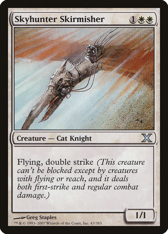 Skyhunter Skirmisher [Tenth Edition] | Cards and Coasters CA