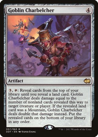 Goblin Charbelcher [Duel Decks: Merfolk vs. Goblins] | Cards and Coasters CA