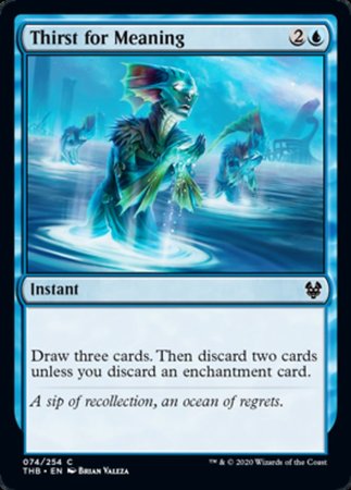 Thirst for Meaning [Theros Beyond Death] | Cards and Coasters CA