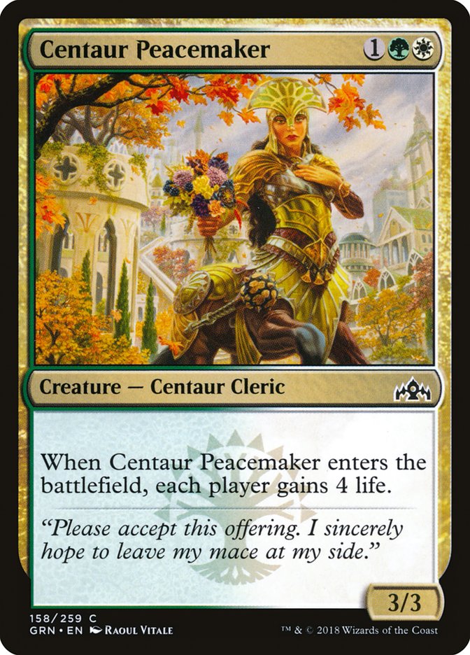 Centaur Peacemaker [Guilds of Ravnica] | Cards and Coasters CA
