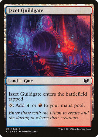 Izzet Guildgate [Commander 2015] | Cards and Coasters CA