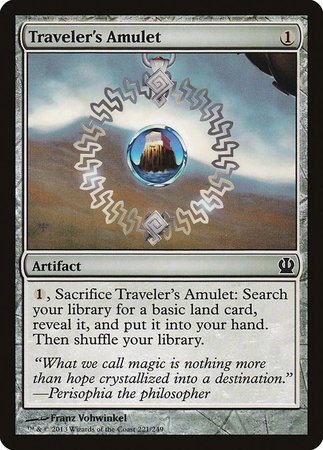 Traveler's Amulet [Theros] | Cards and Coasters CA