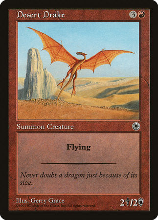 Desert Drake [Portal] | Cards and Coasters CA