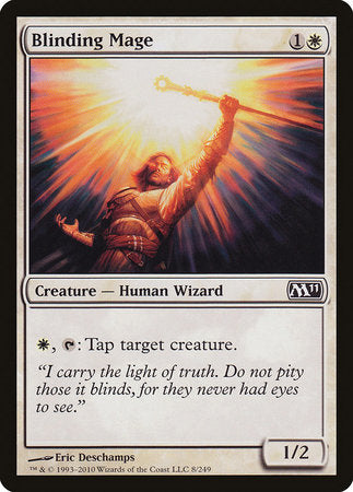 Blinding Mage [Magic 2011] | Cards and Coasters CA