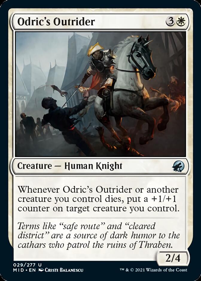 Odric's Outrider [Innistrad: Midnight Hunt] | Cards and Coasters CA