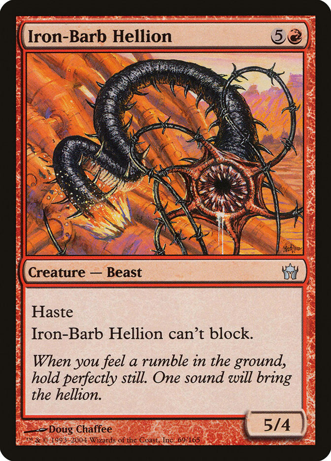 Iron-Barb Hellion [Fifth Dawn] | Cards and Coasters CA