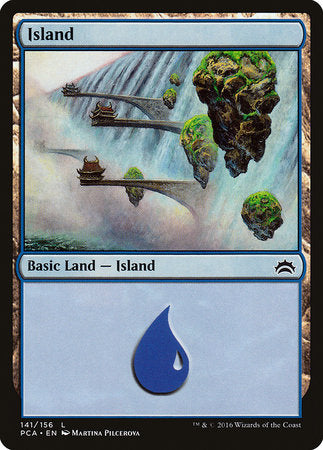 Island (141) [Planechase Anthology] | Cards and Coasters CA