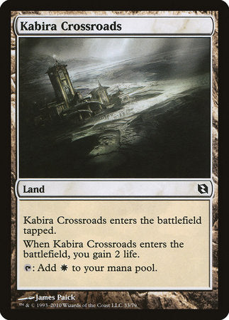 Kabira Crossroads [Duel Decks: Elspeth vs. Tezzeret] | Cards and Coasters CA