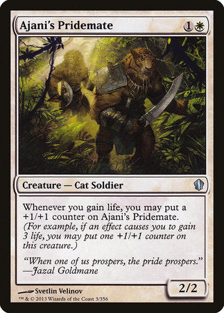 Ajani's Pridemate [Commander 2013] | Cards and Coasters CA